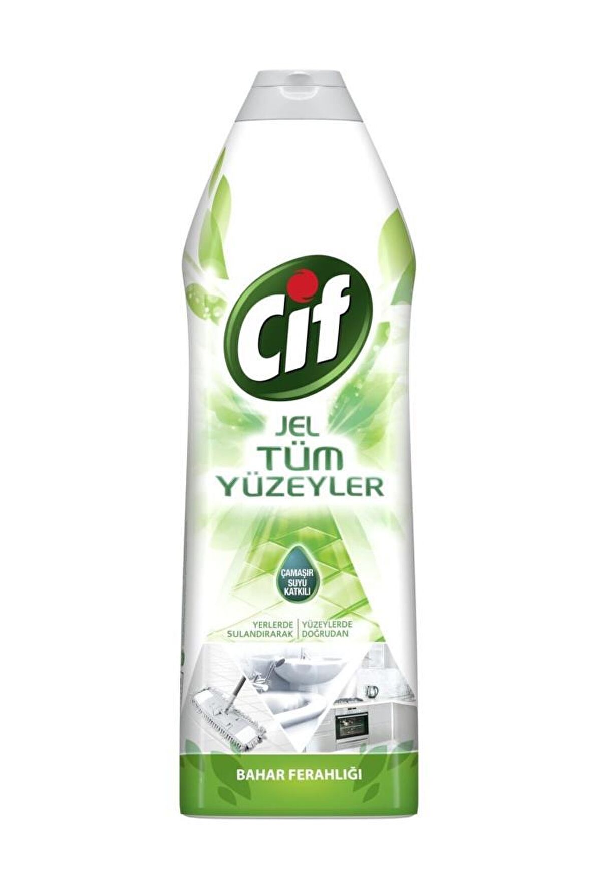 Cif Bahar Ferahlığı Seramik Jel Yüzey Temizleyici 750 ml 