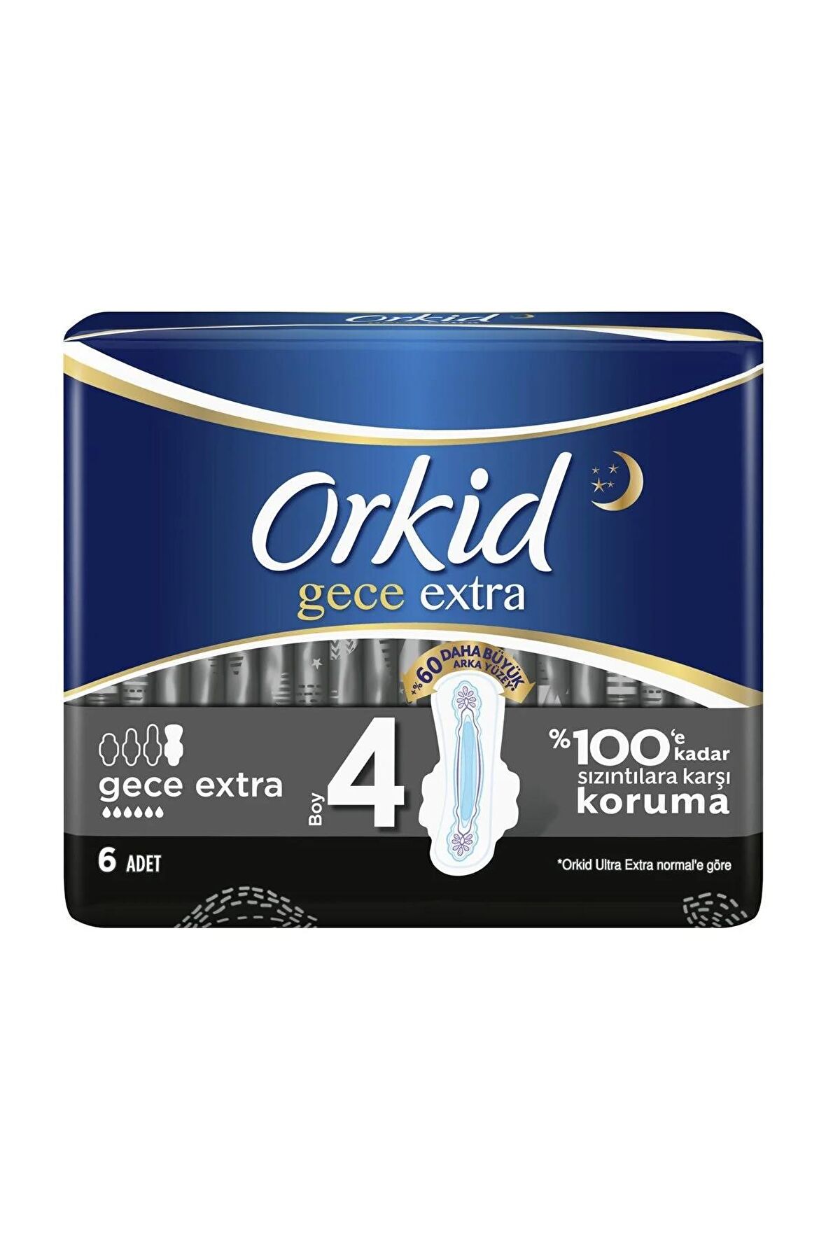 Orkid Ultra Extra Tekli Gece Extra 6'Lı