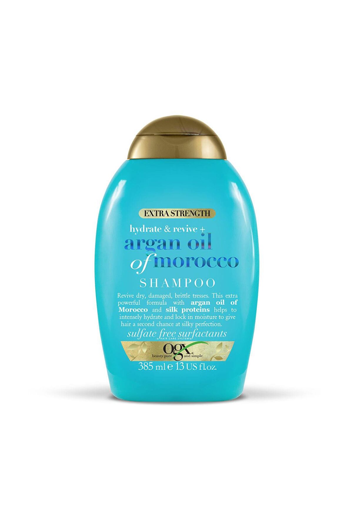 Organix Tüm Saçlar İçin Canlandırıcı Argan Yağlı Şampuan 385 ml