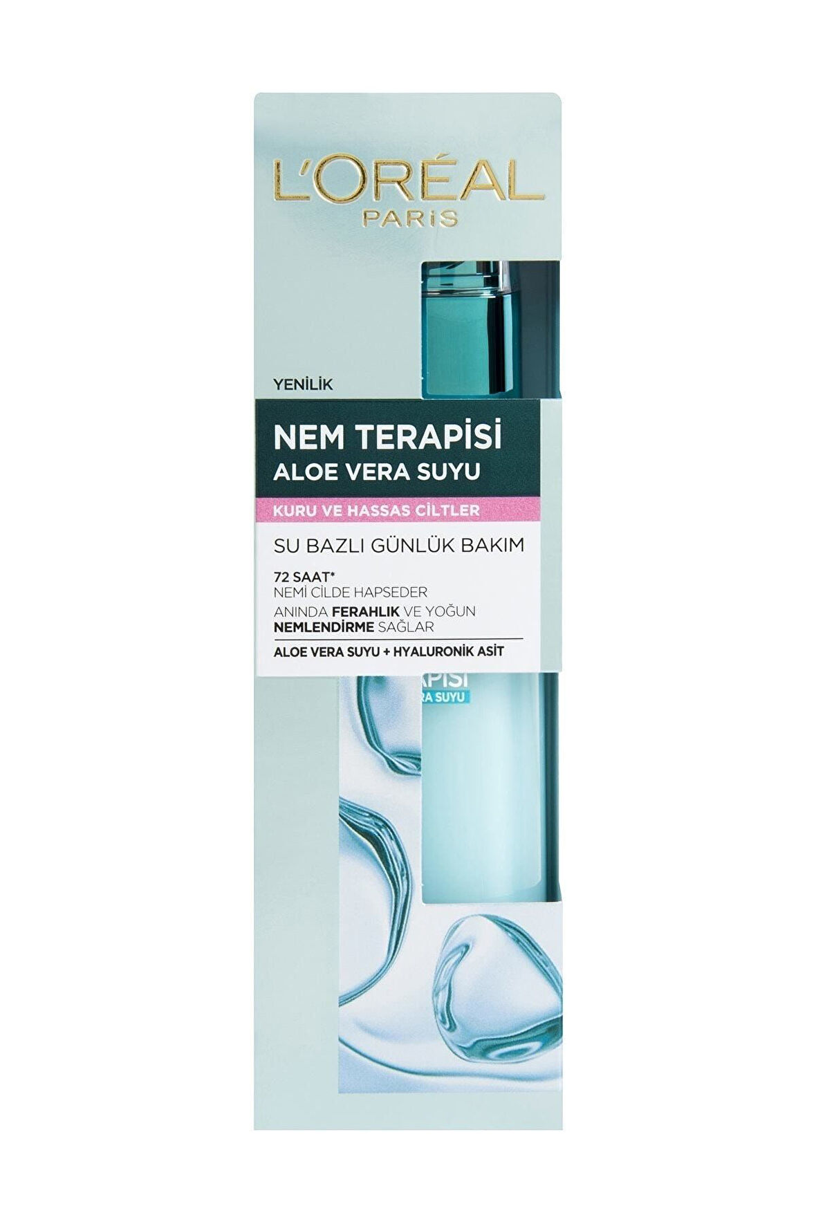 L'Oreal Paris Nem Terapisi Aloe Vera Suyu Kuru Hassas Ciltler İçin 70   ml