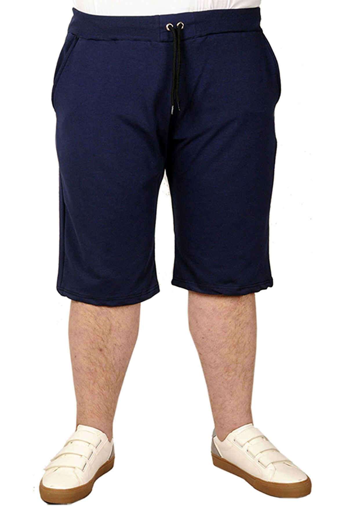 Mode XL Büyük Beden Erkek Kapri Straight Basic 20500 Indigo
