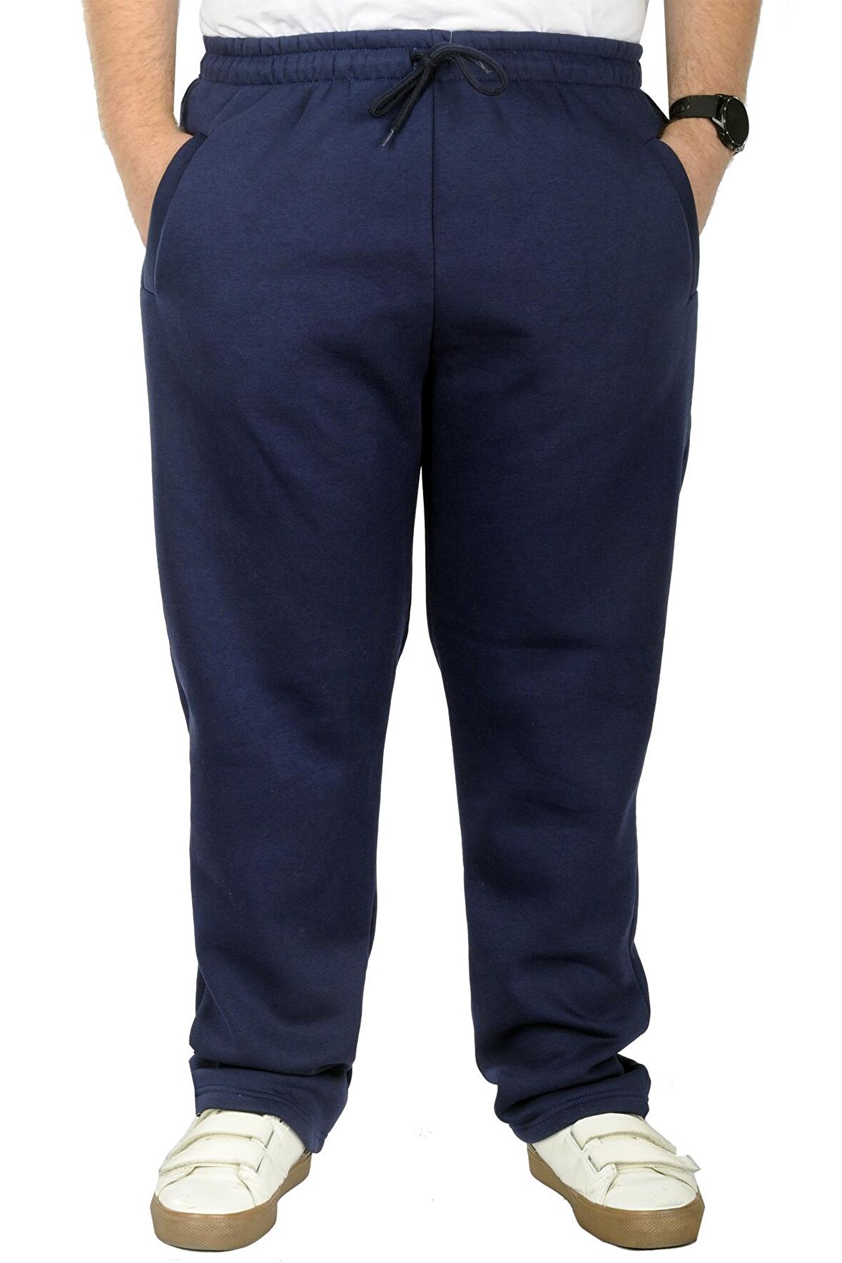 Mode XL Büyük Beden Erkek Eşofman Altı Classic 3 İp 11103 İndigo