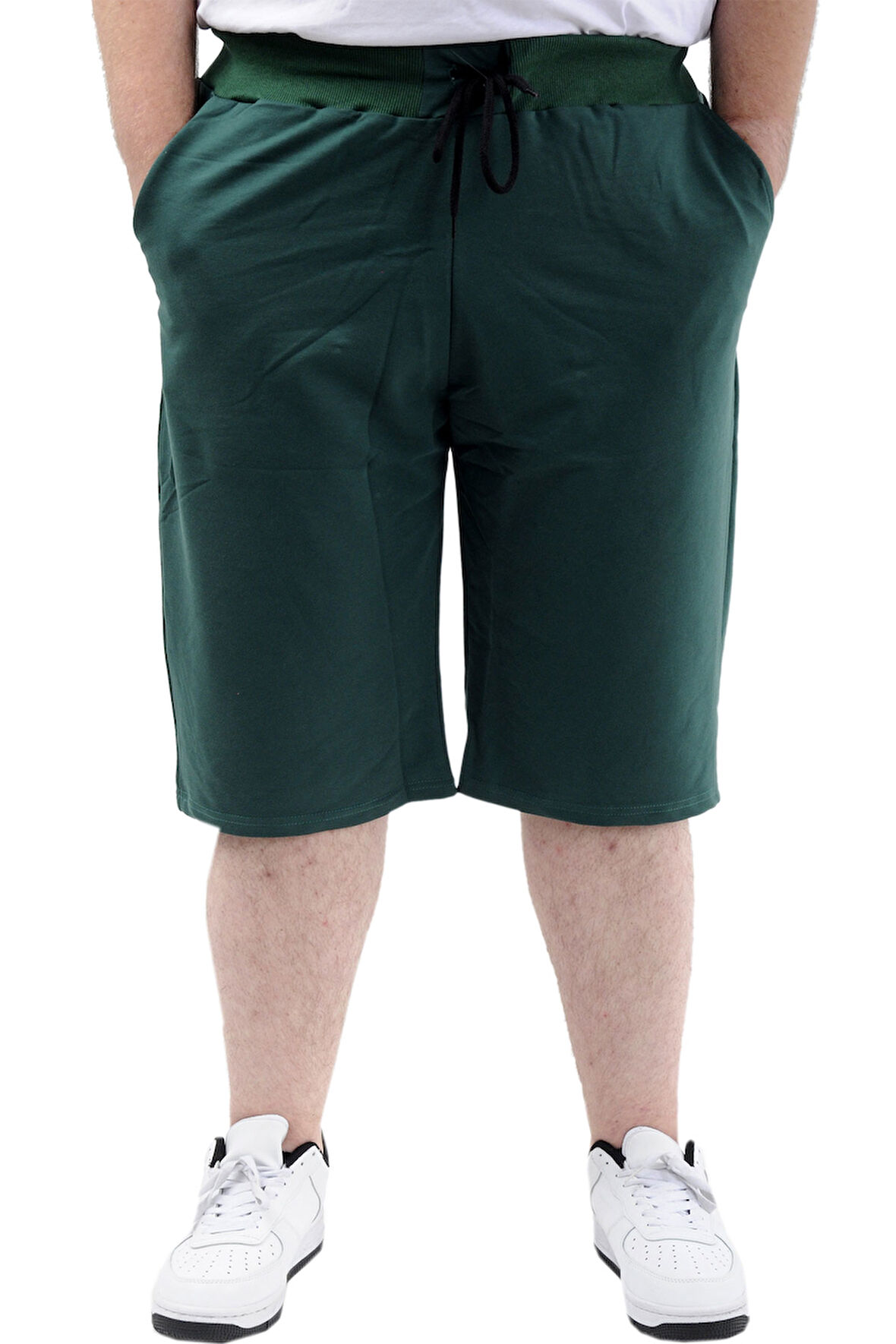 Mode XL Büyük Beden Erkek Kapri Straight Basic 20500 Nefti