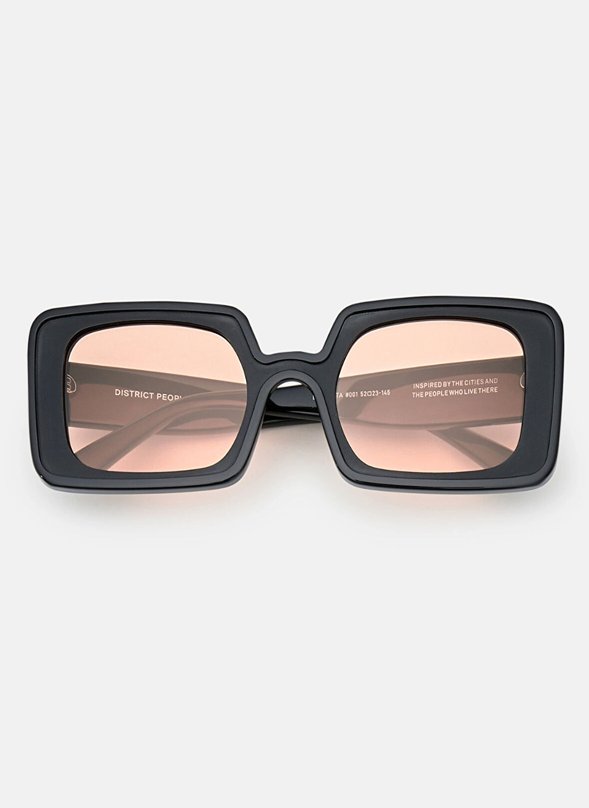 District People Siyah Unisex Güneş Gözlüğü BOA VISTA 001 Mis.U
