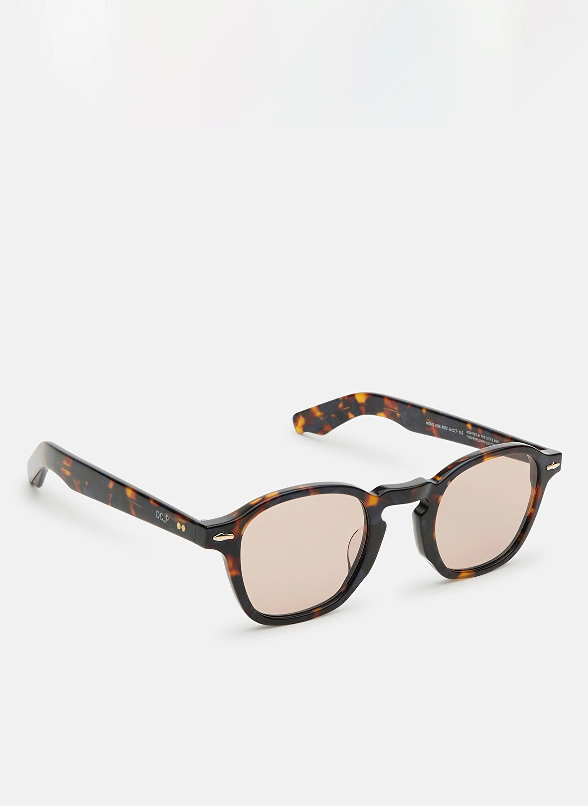District People Kahve Unisex Güneş Gözlüğü DCP MONGKOK 010 Mis.U
