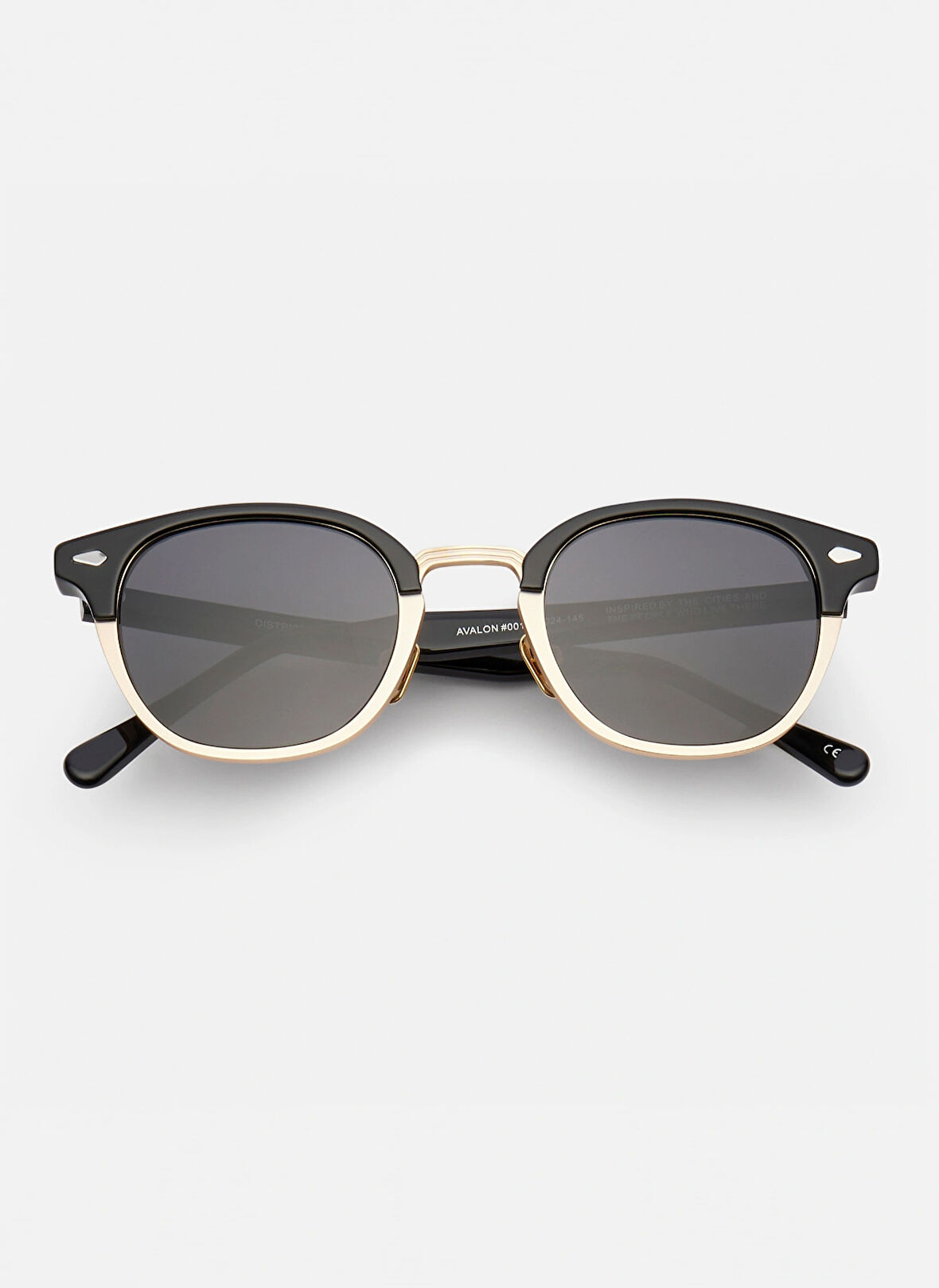 District People Siyah Unisex Güneş Gözlüğü DCP AVALON 001 Mis.U