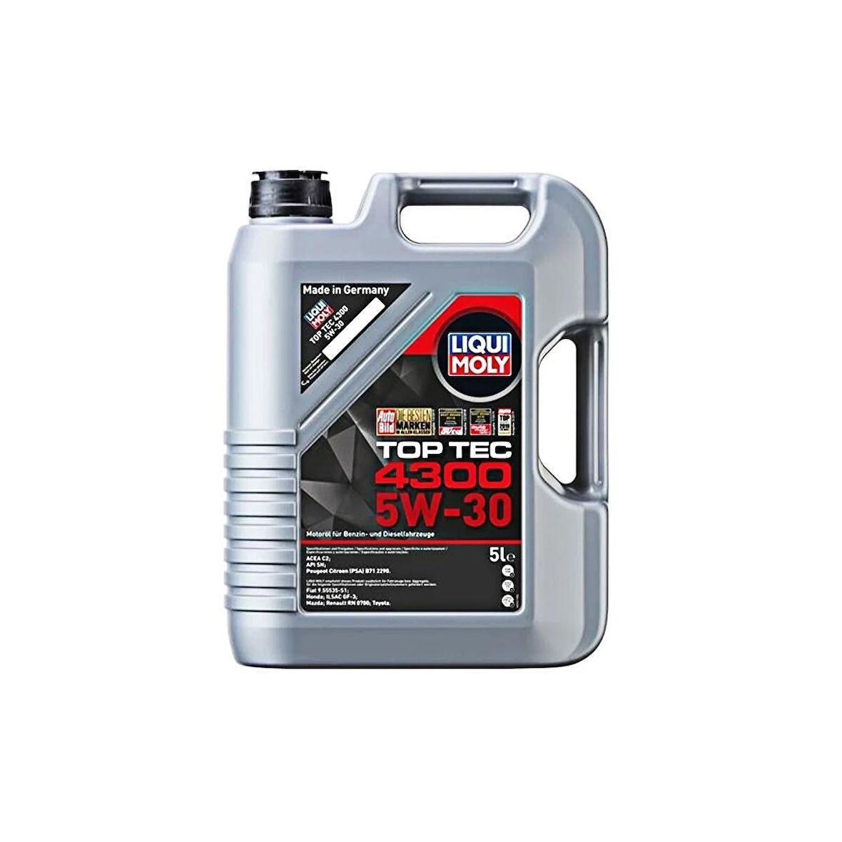 Liqui Moly 5W30 Tam Sentetik TOP TEC 4300 5 Litre Motor Yağı 2324
