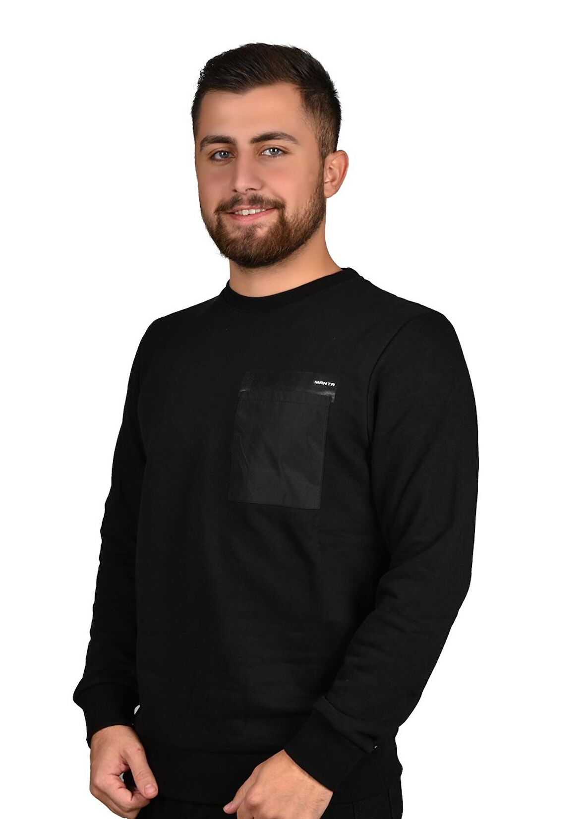 MANTA 5323 Cep Baskılı Sweatshirt