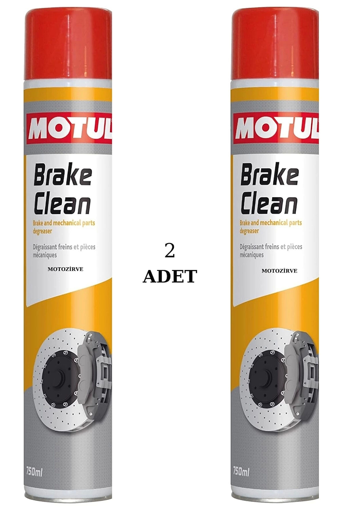 Motul Brake Clean Fren Balata Temizleme Spreyi 750 Ml