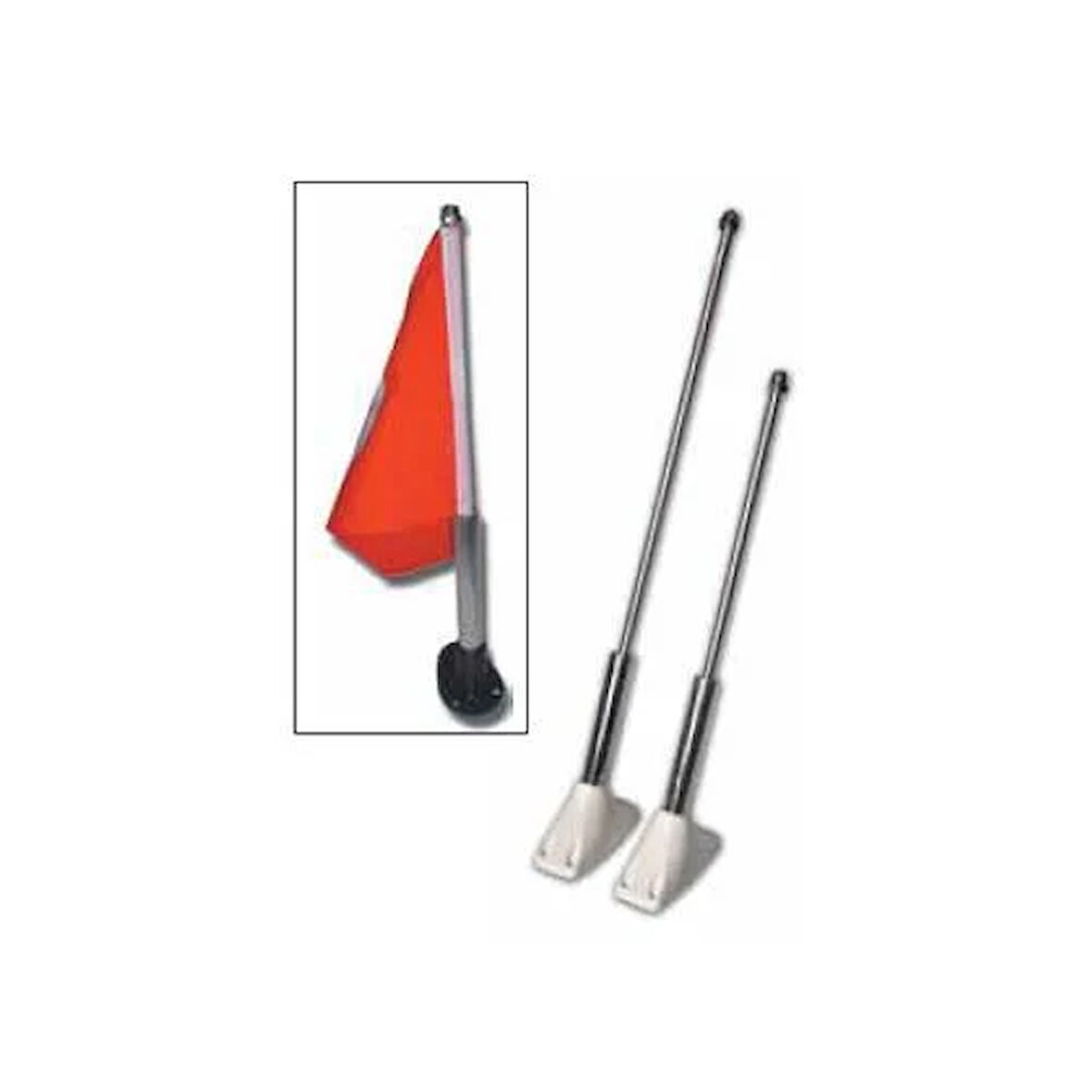 Sealux Bayrak Direği Beyaz 45Cm