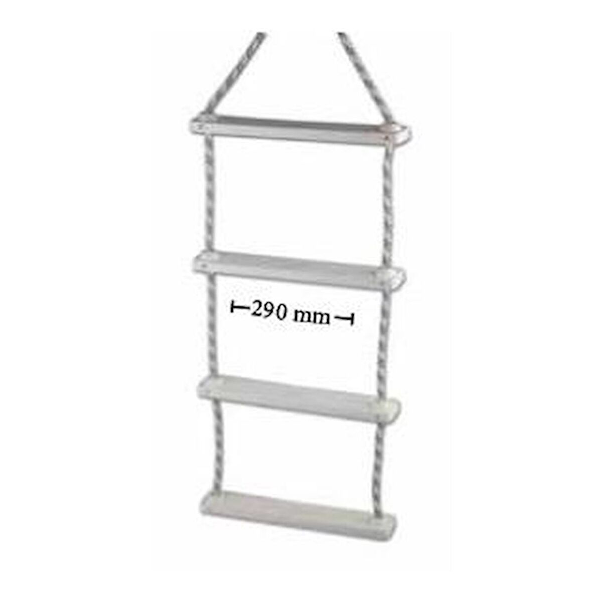 Sealux İp Merdiven 4 Basamaklı  75Cm