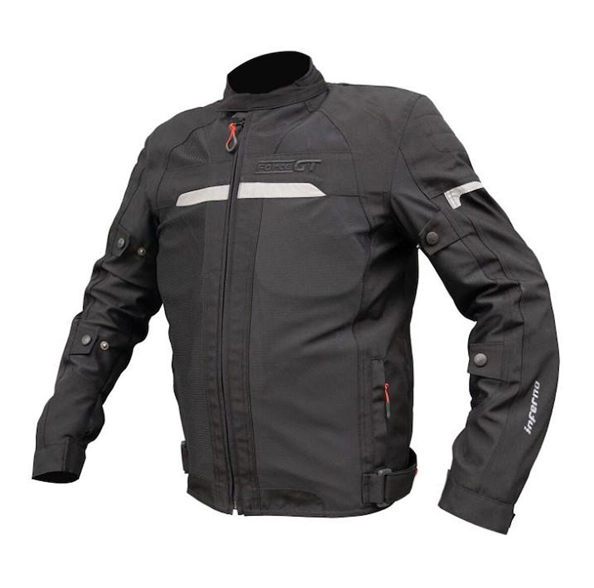 Forte Gt Xbyc 1072 İnferno 4 Mevsim 3 Katmanlı Korumalı Erkek Motosiklet Montu XL Beden