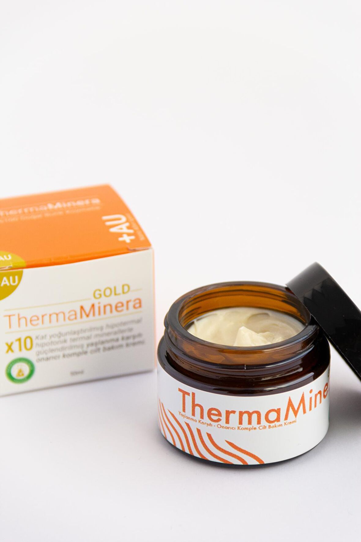 Therma Minera Gold Yaşlanma Karşıtı Hyalüronik Asit 30 Yaş + Gece-Gündüz Yüz ve Boyun Serumu 50 ml 
