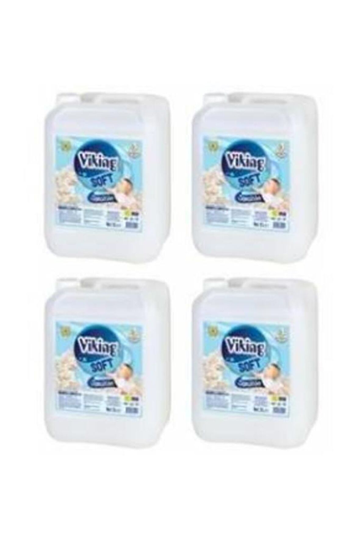 Viking Sensetive Beyazlar ve Renkliler İçin Yumuşatıcı 4 x 5000 ml 244 Yıkama