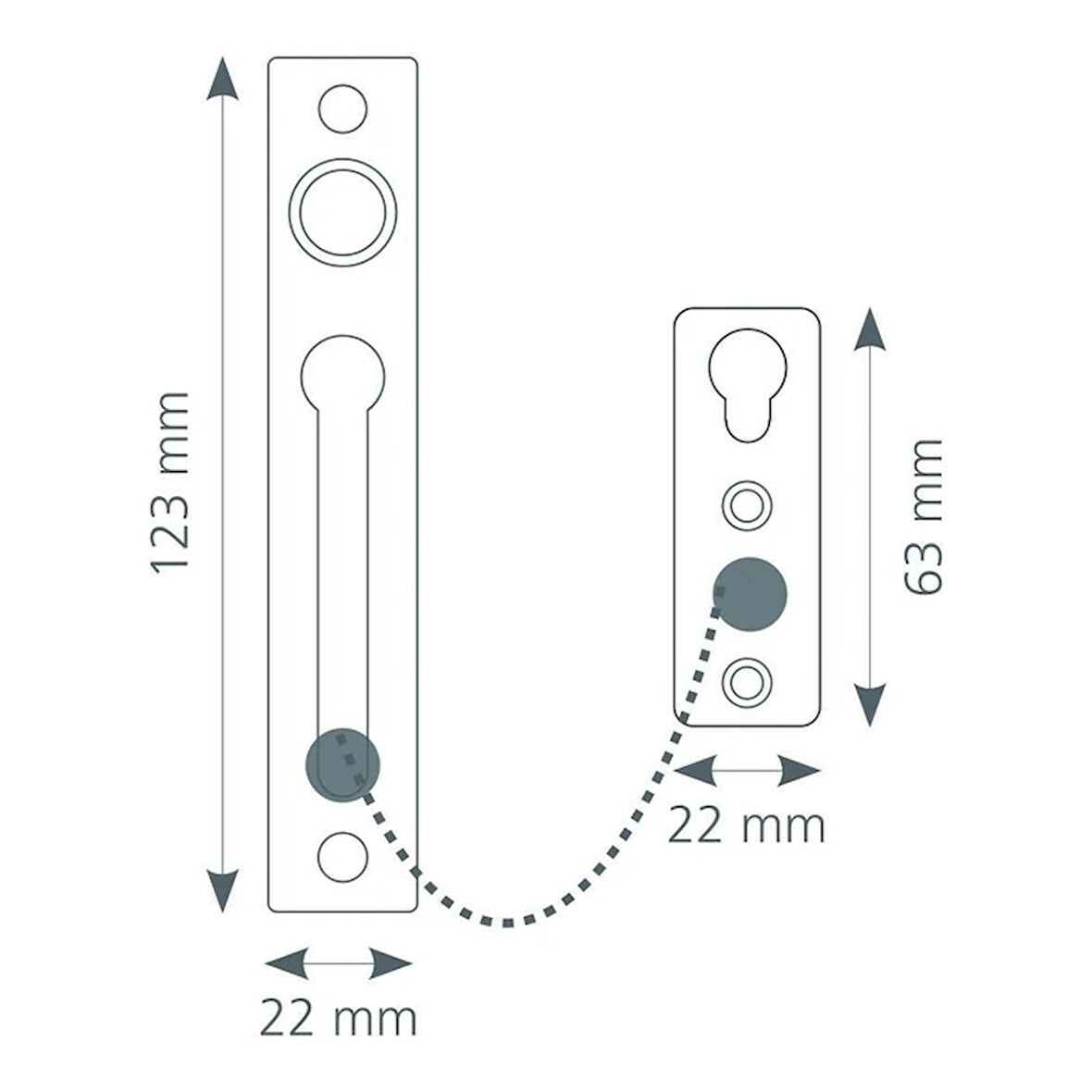 Canex Emniyet Zinciri Paslanmaz