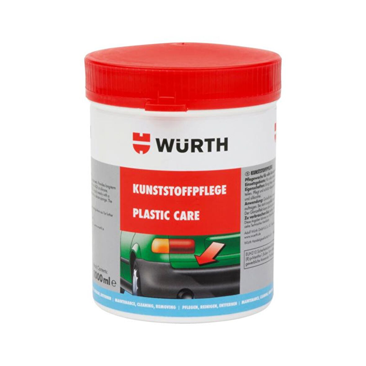 Würth Dış Plastik ve Tampon Parlatıcı Bakım Mumu 1lt