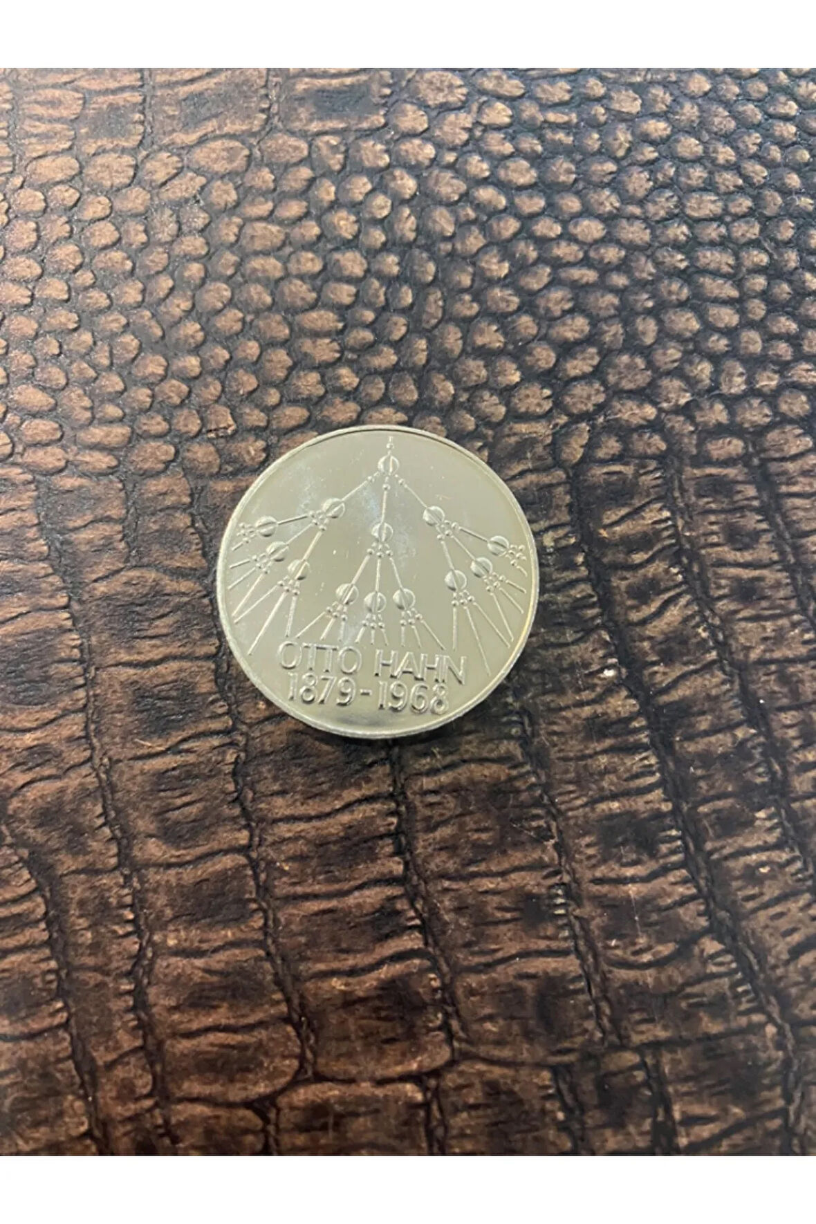 Almanya 5 Mark 1979 G Nikel Otto Hahn
