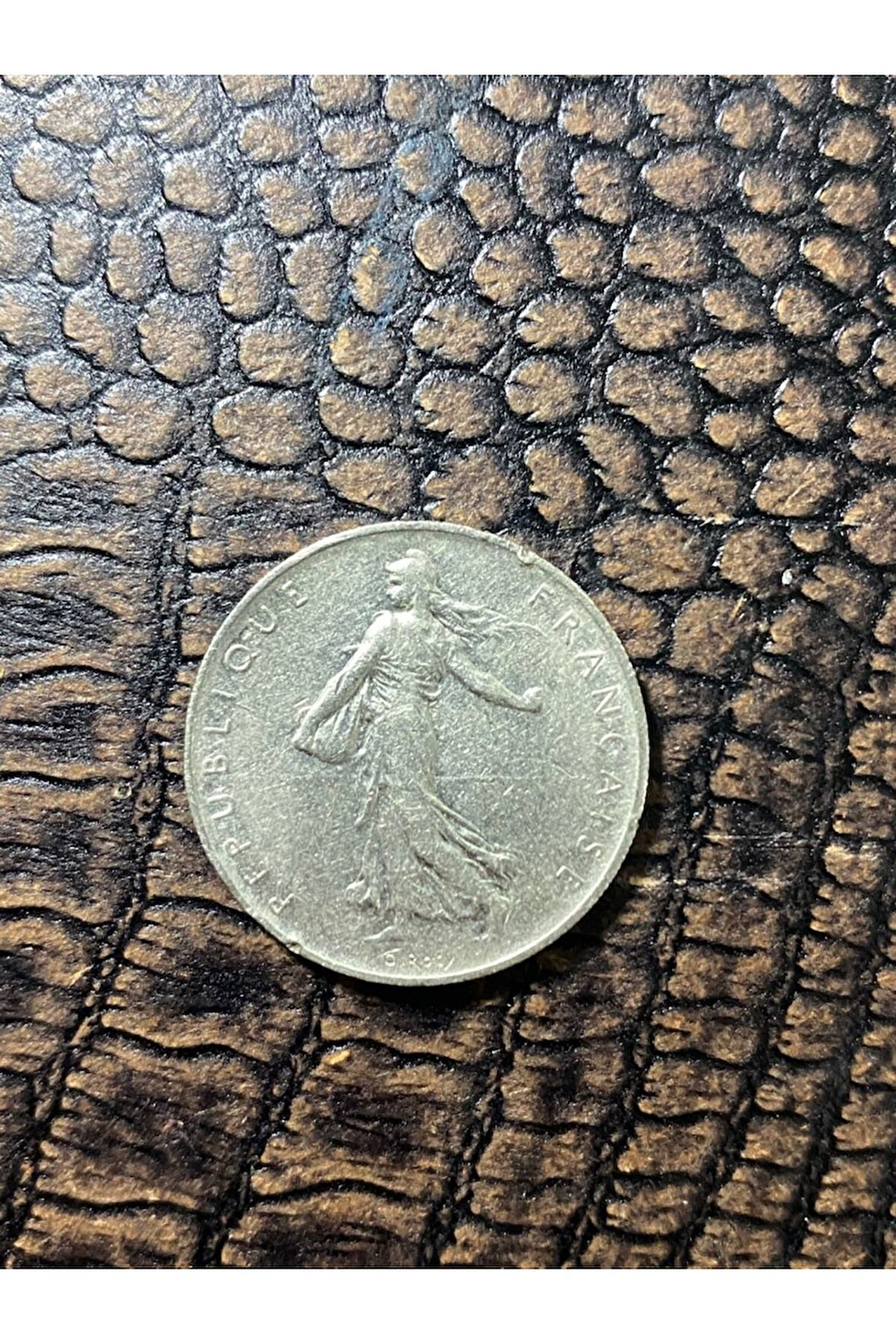 Fransa 1 Fransız Frank'ı 1960 1 Franc Republique Franchaise