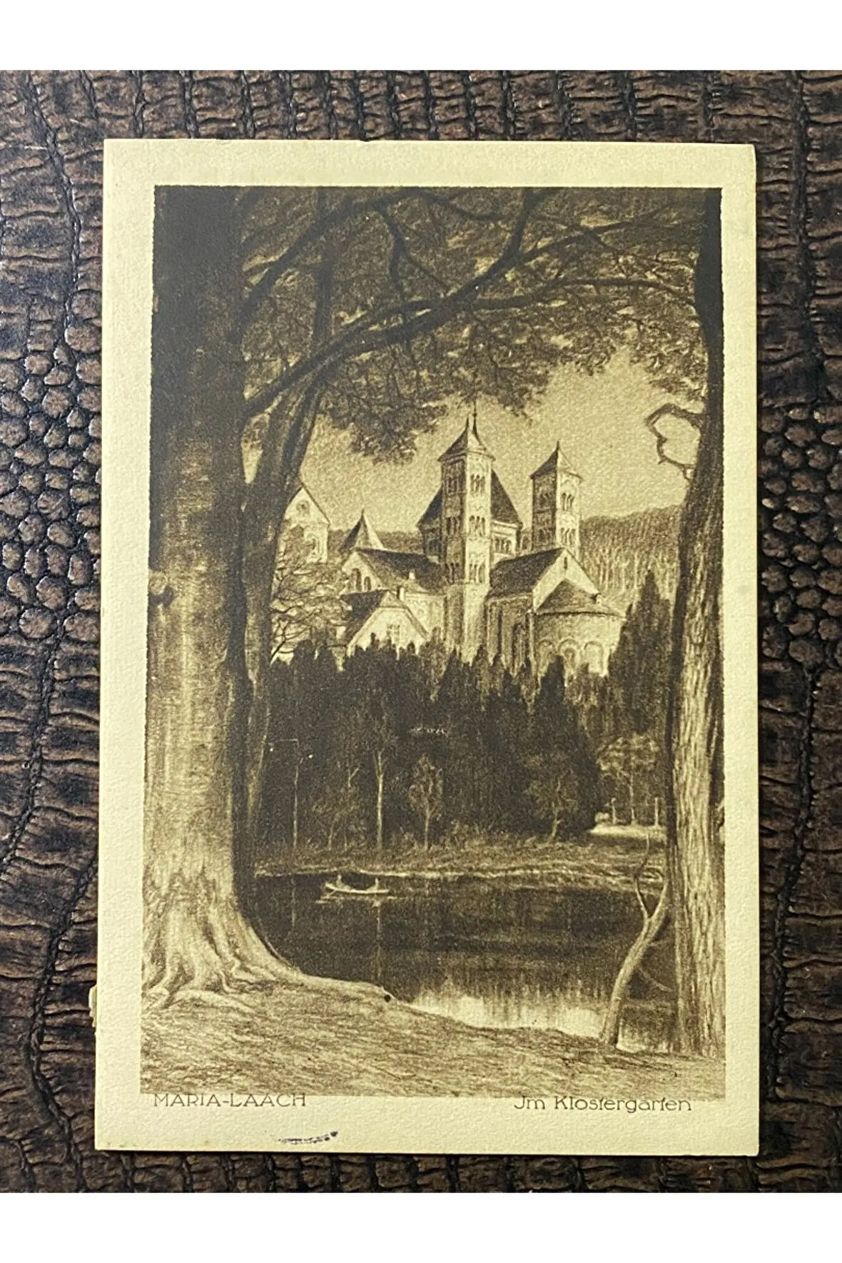 ALMANYA REİCH DÖNEMİNE AİT 1925 Yılında Prof. Dr. W. Levison gönderilmiş Taşbaskı POSTA KARTI posta
