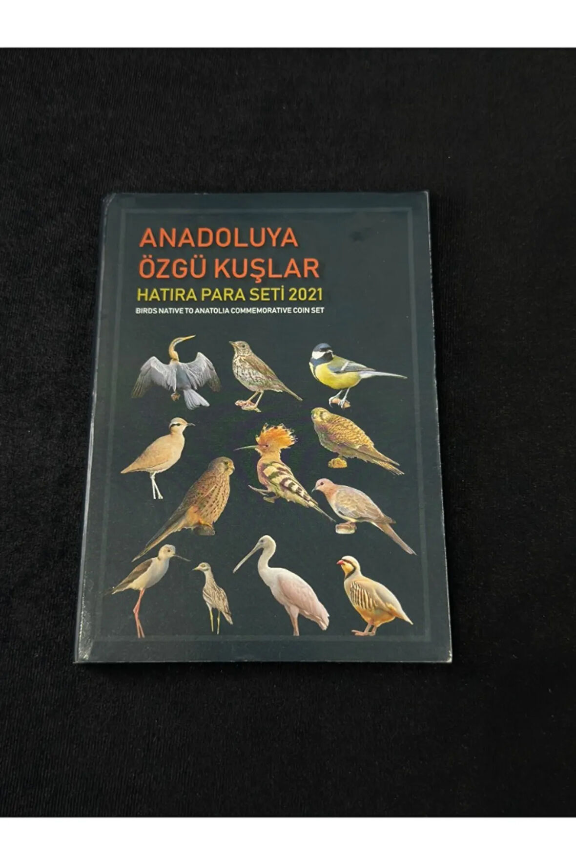 Darphane Özel Albümünde 2021 Yılı Anadolu Özgü Kuşlar Serisi 12 Adet