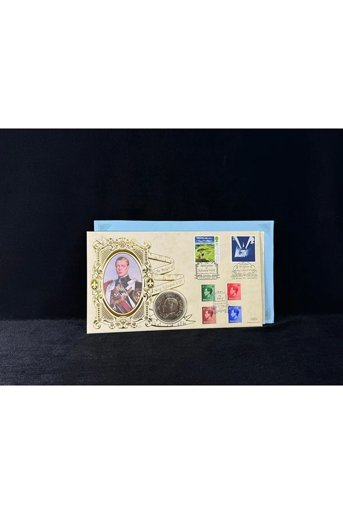 BENHAM İngiltere King Edward VIII Kral VIII. Edward'ın Saltanatı 1996 Numiscover Paralı Zarf Limit