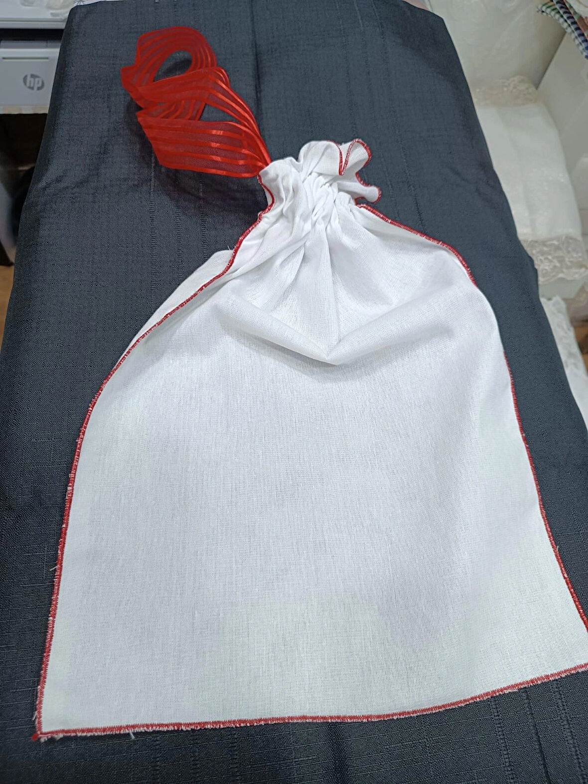 büyük boy ağız kısmı büzgülü yoğurt süzme bezi