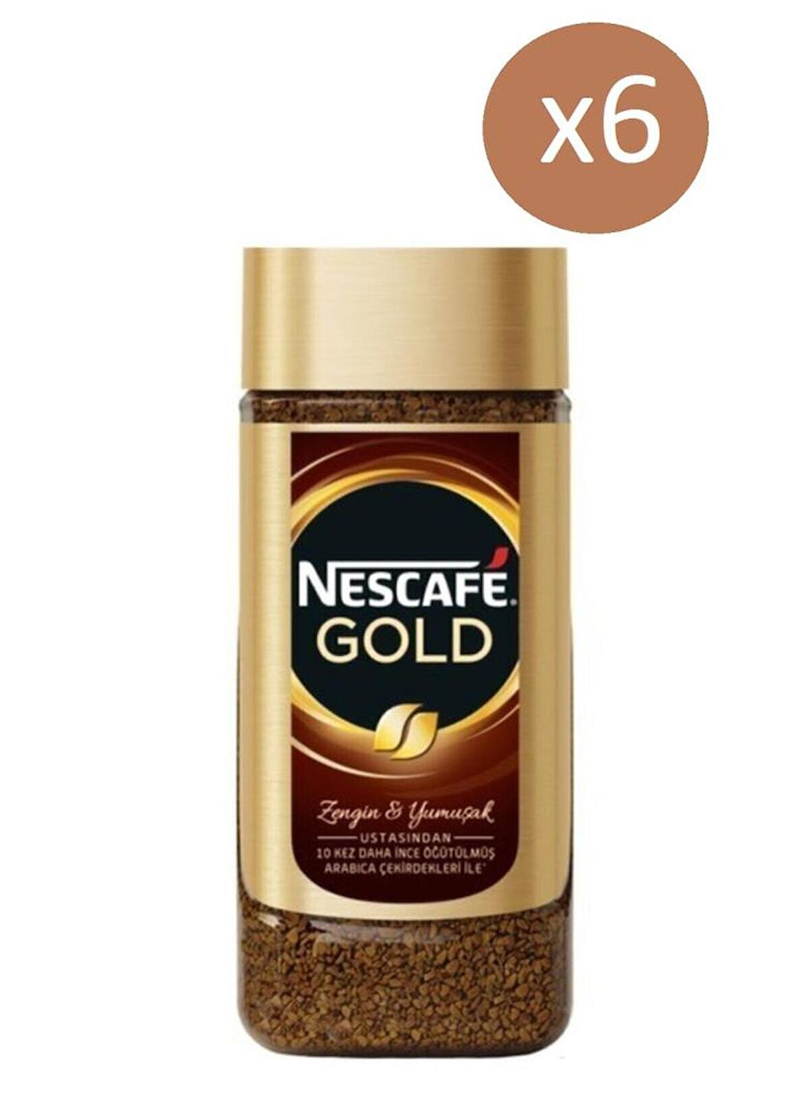 Nescafe Gold Cam Kavanoz - 200 gr X 6 Adet