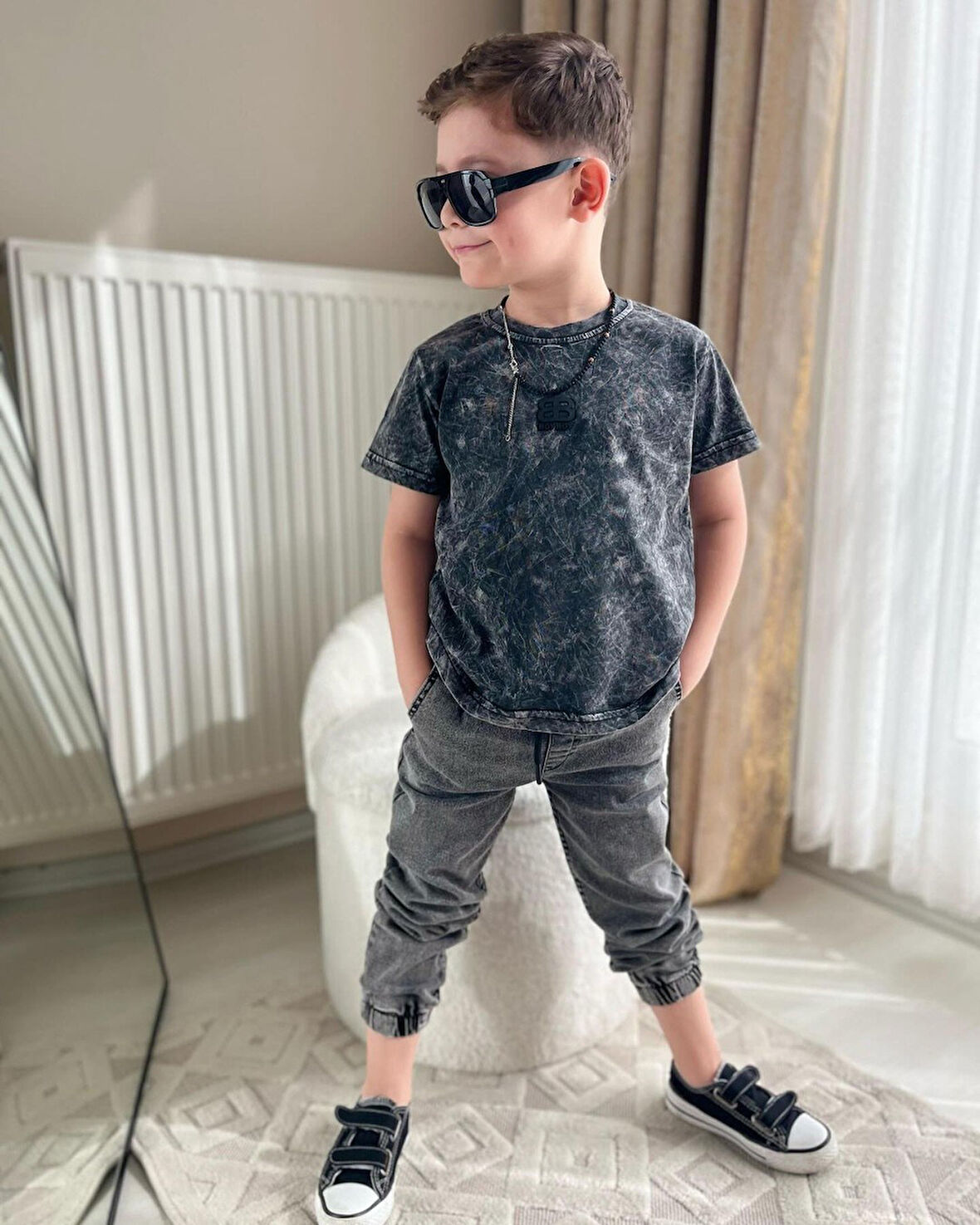 Gabriel Yıkamalı Kot Takım