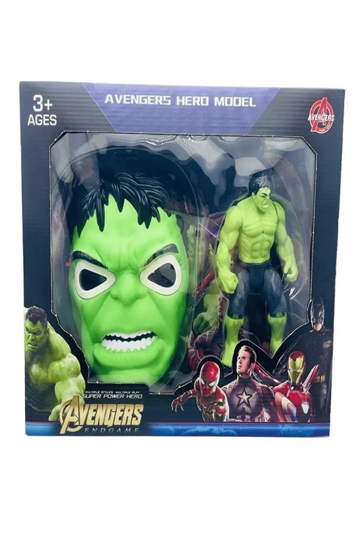 Kutulu Maske Hulk Karekter Seti