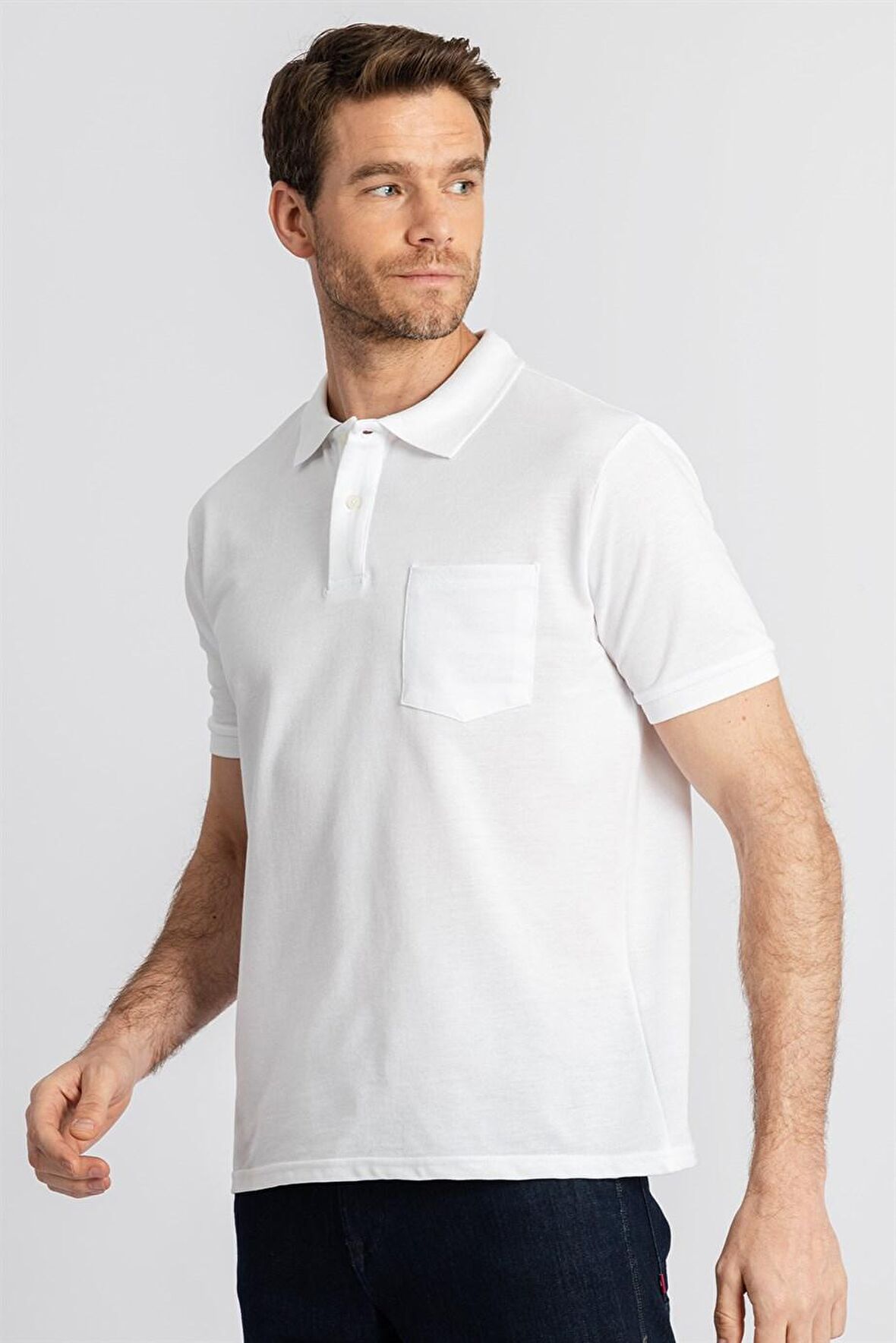 Tudors classic Fit Rahat Kesim Polo Yaka Tek Cep D