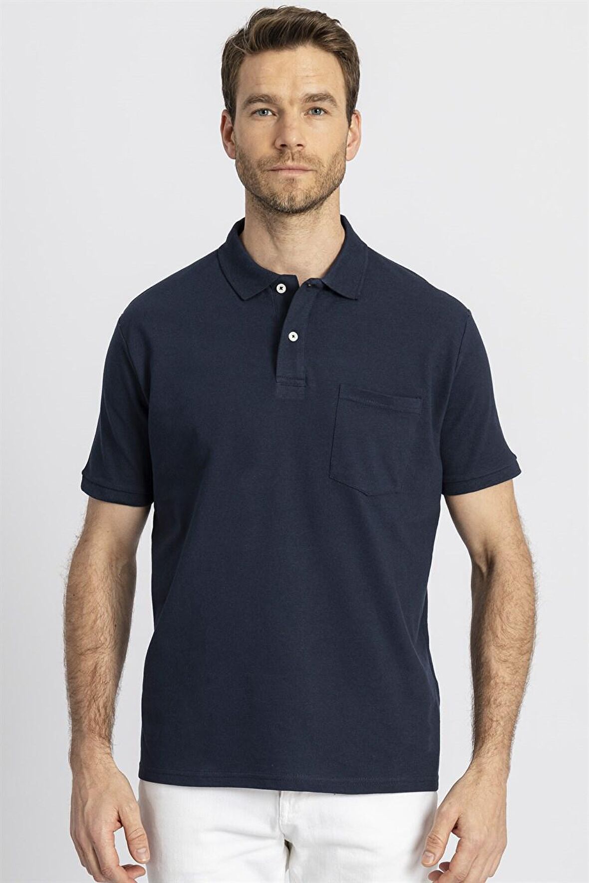 Tudors classic Fit Rahat Kesim Polo Yaka Tek Cep