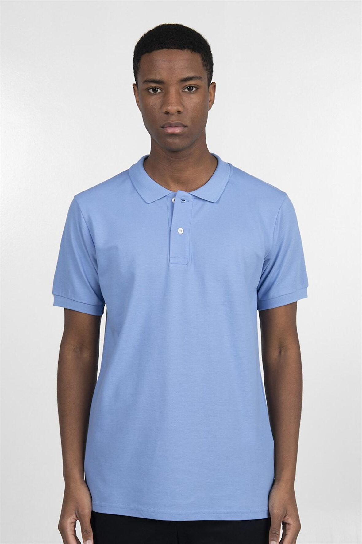 Slim-Fit-Plain-Pique-T-shirt - TUDORS