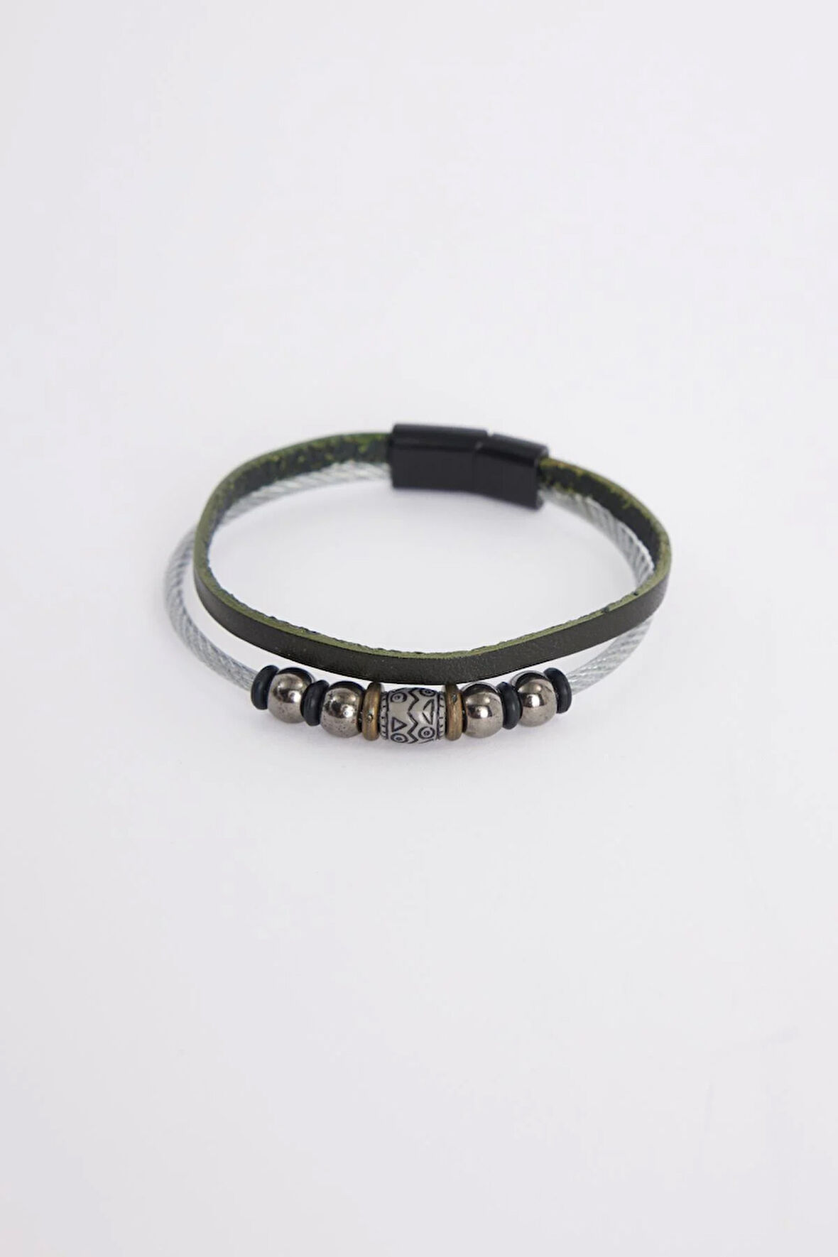 Erkek Hakiki Deri Bileklik