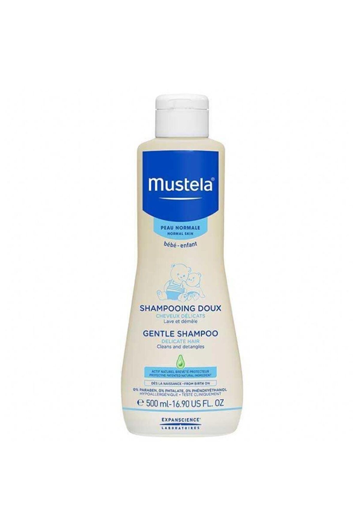 Mustela Baby Gentle Normal Ciltler Bebek Şampuan 500 Ml