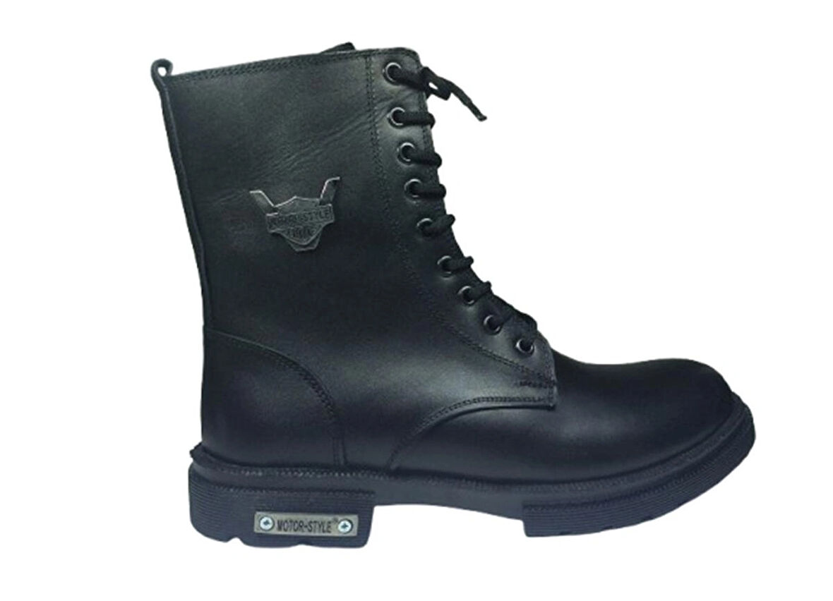 2007 OrtopedikAL HRL1230 Klt Erkek Bot % 100 Deri Bağcık +Fermuarlı