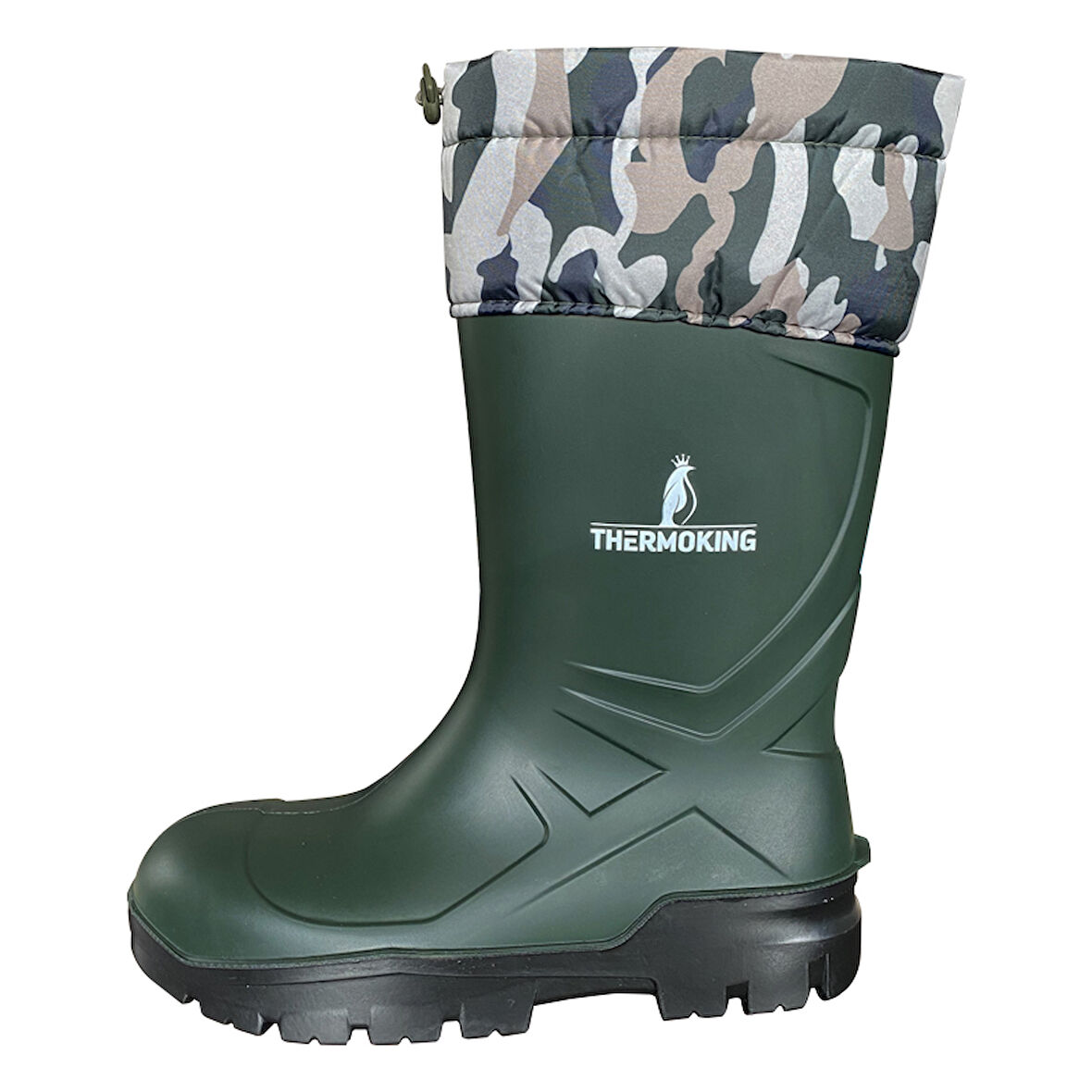 Thermoking PU Kısa Konçlu Haki Çizme 36