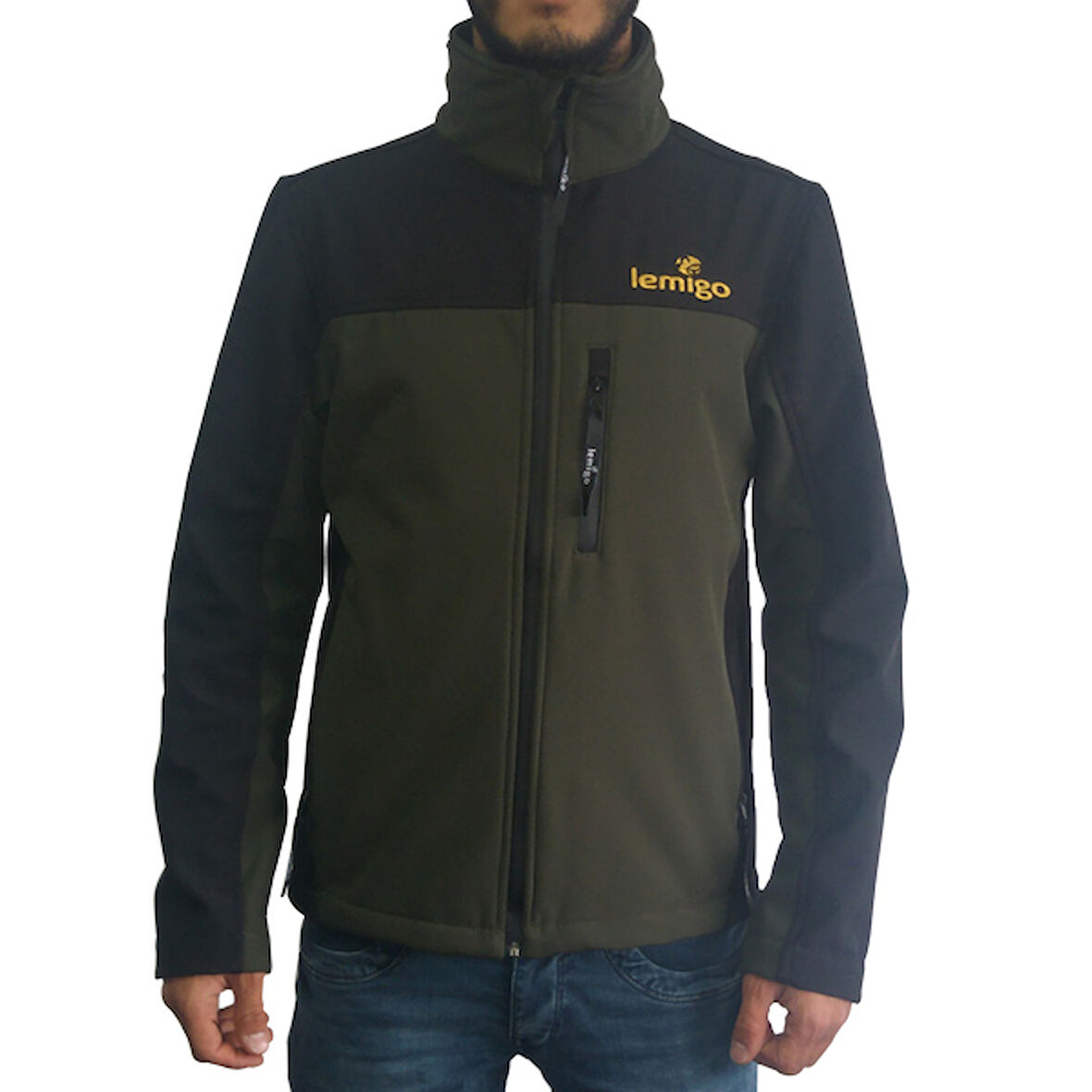 Lemigo Softshell Mont Haki-Siyah S