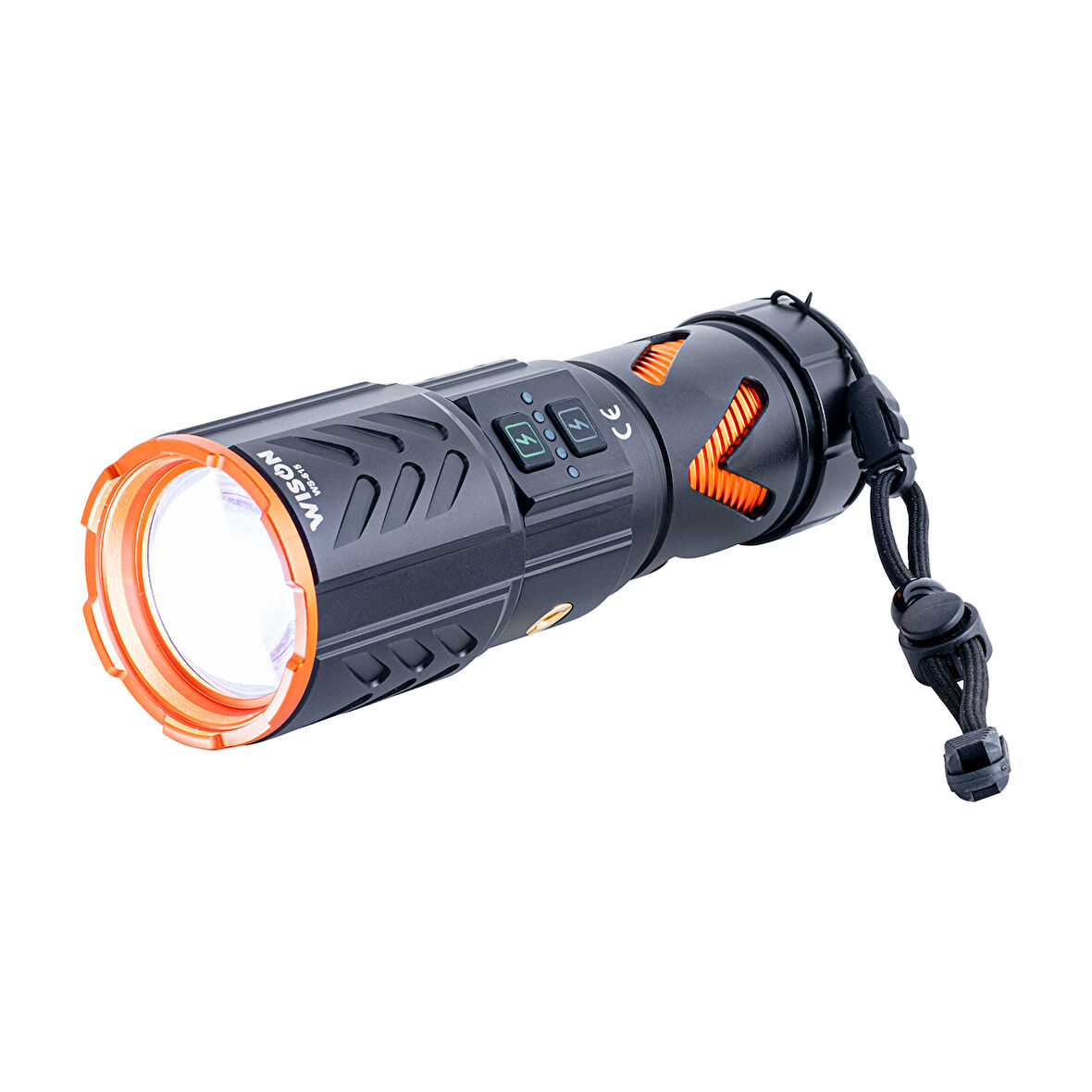 Wison El Feneri - Zoomlu - Şarjlı 30 W - Metal Gövde