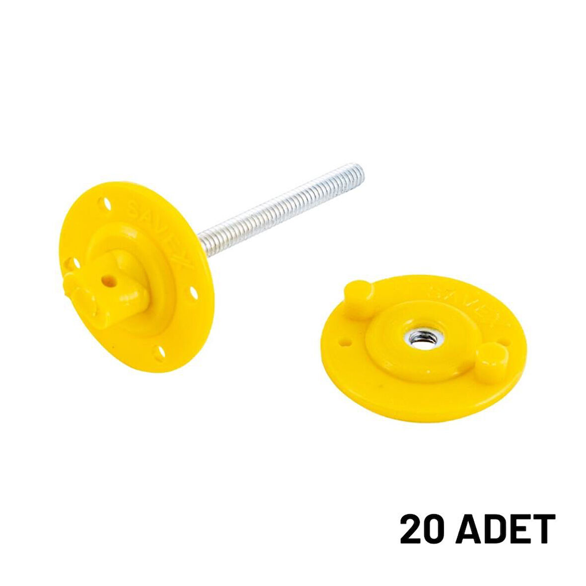 Küspe Aparatı - Vida & Somun - Küspeli Dip Takımı Aparatı 20'li