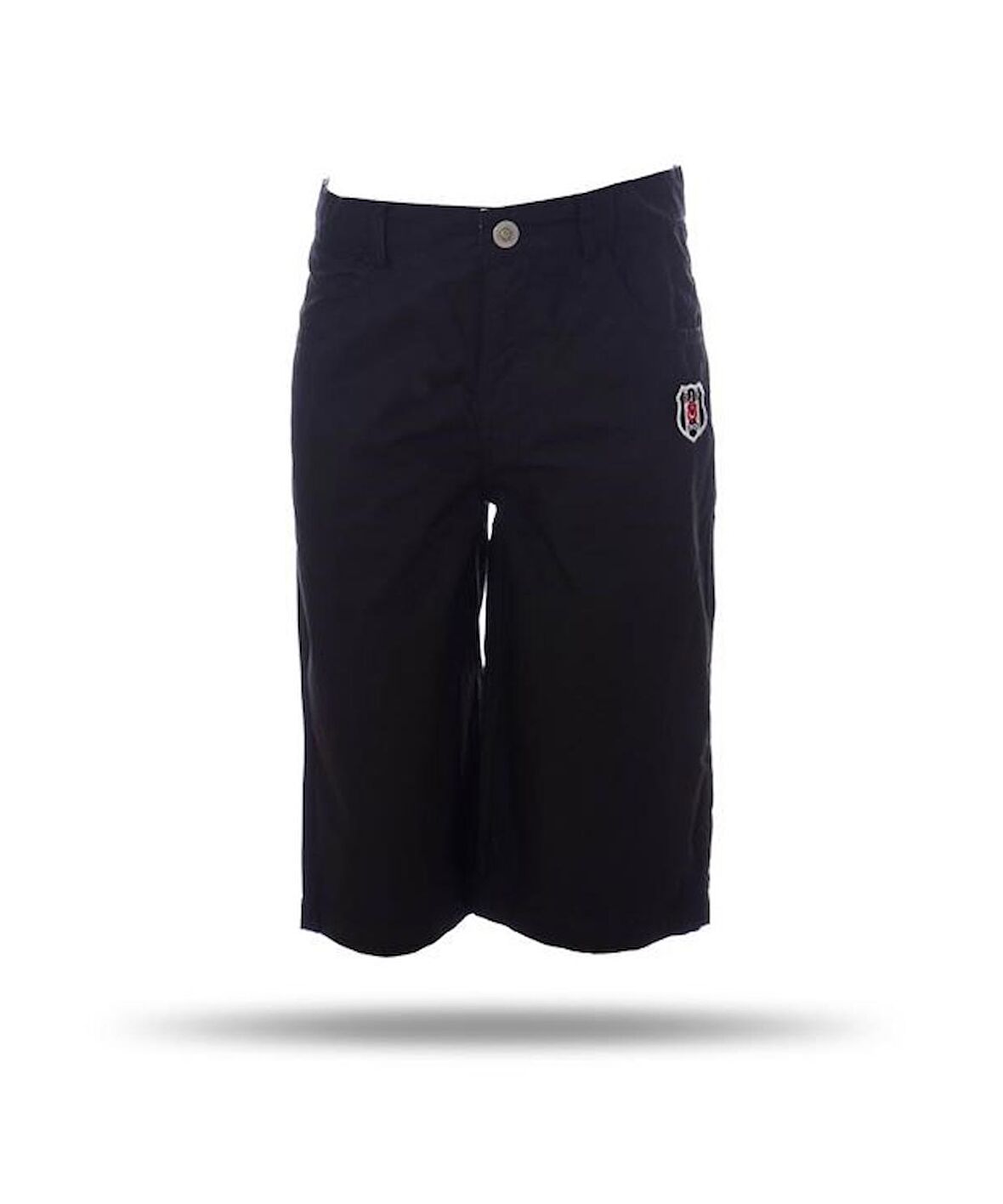 Beşiktaş Orjinal  Keten Fermuarlı ÇOCUK Kapri