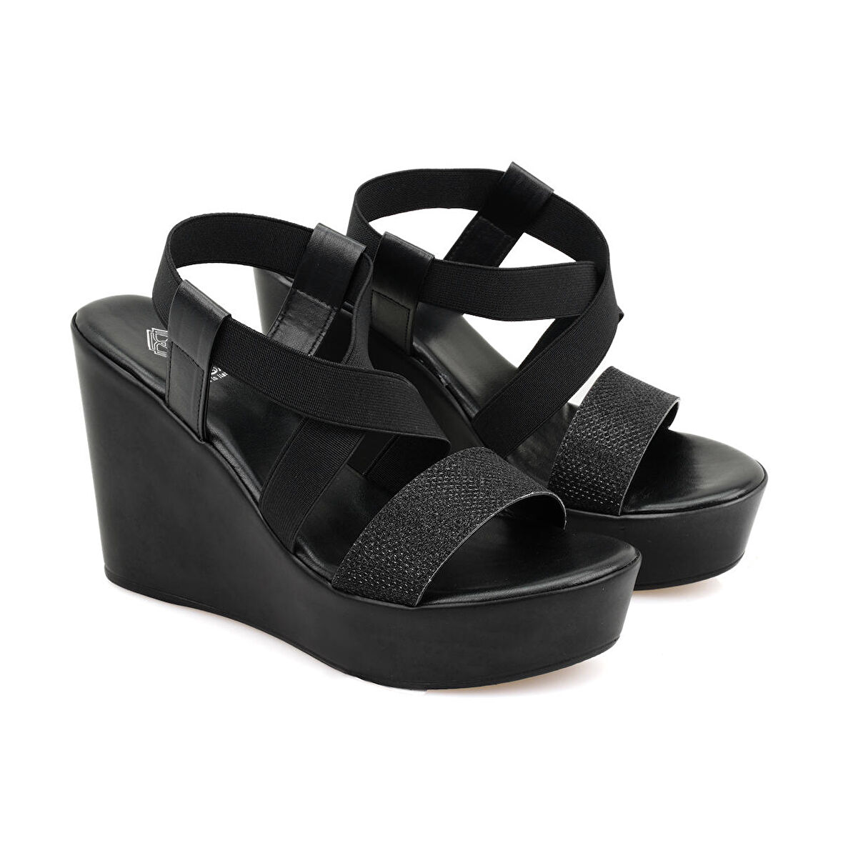 Greta Siyah Kadın Sandalet