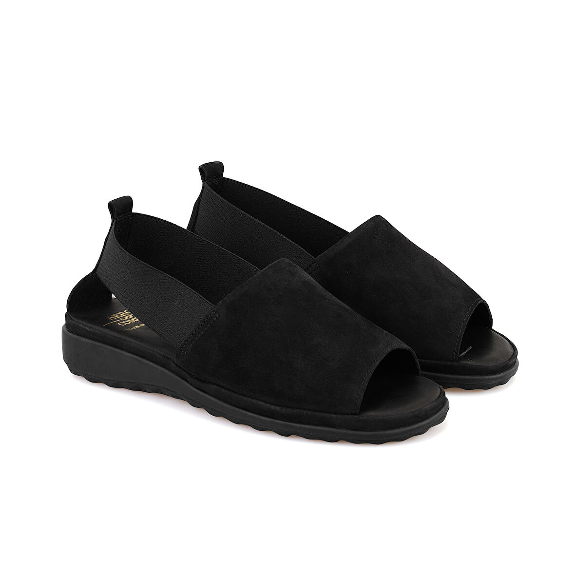 Laney Taba Kadın Nubuk Aerocomfort Deri Sandalet