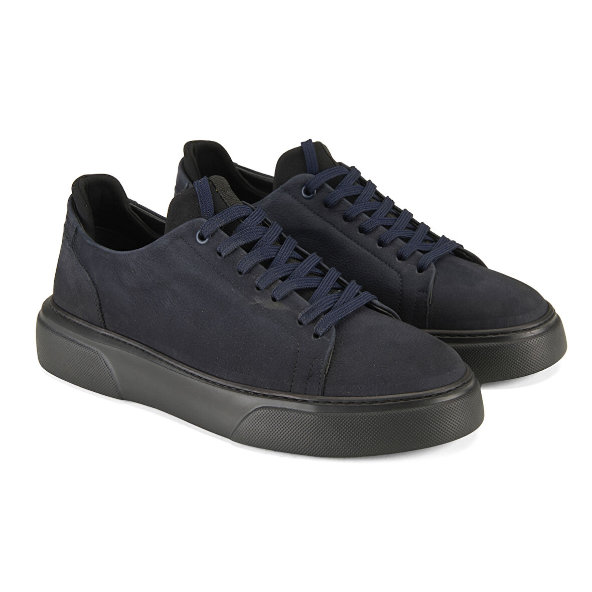 Holden Lacivert Erkek Nubuk Deri Günlük Ayakkabı