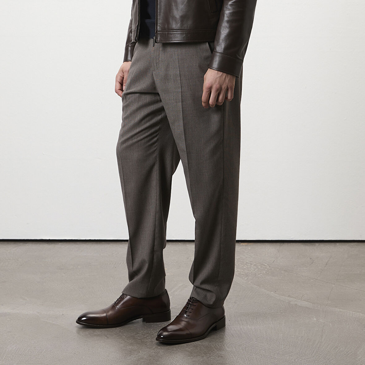 Howard Kahve Erkek Deri Klasik Ayakkabı