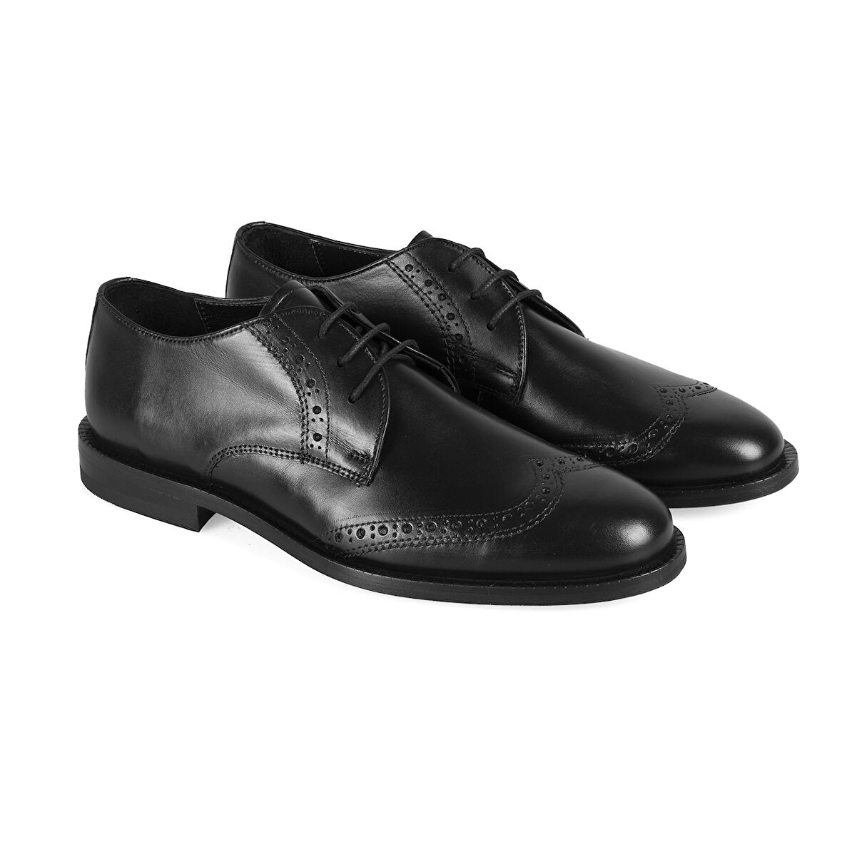 Kadın Siyah Deri Klasik Ayakkabı