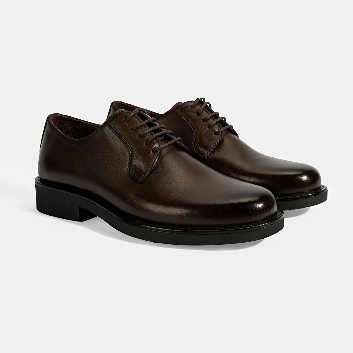 Erkek Kahve DesaComfort Klasik Deri Ayakkabı