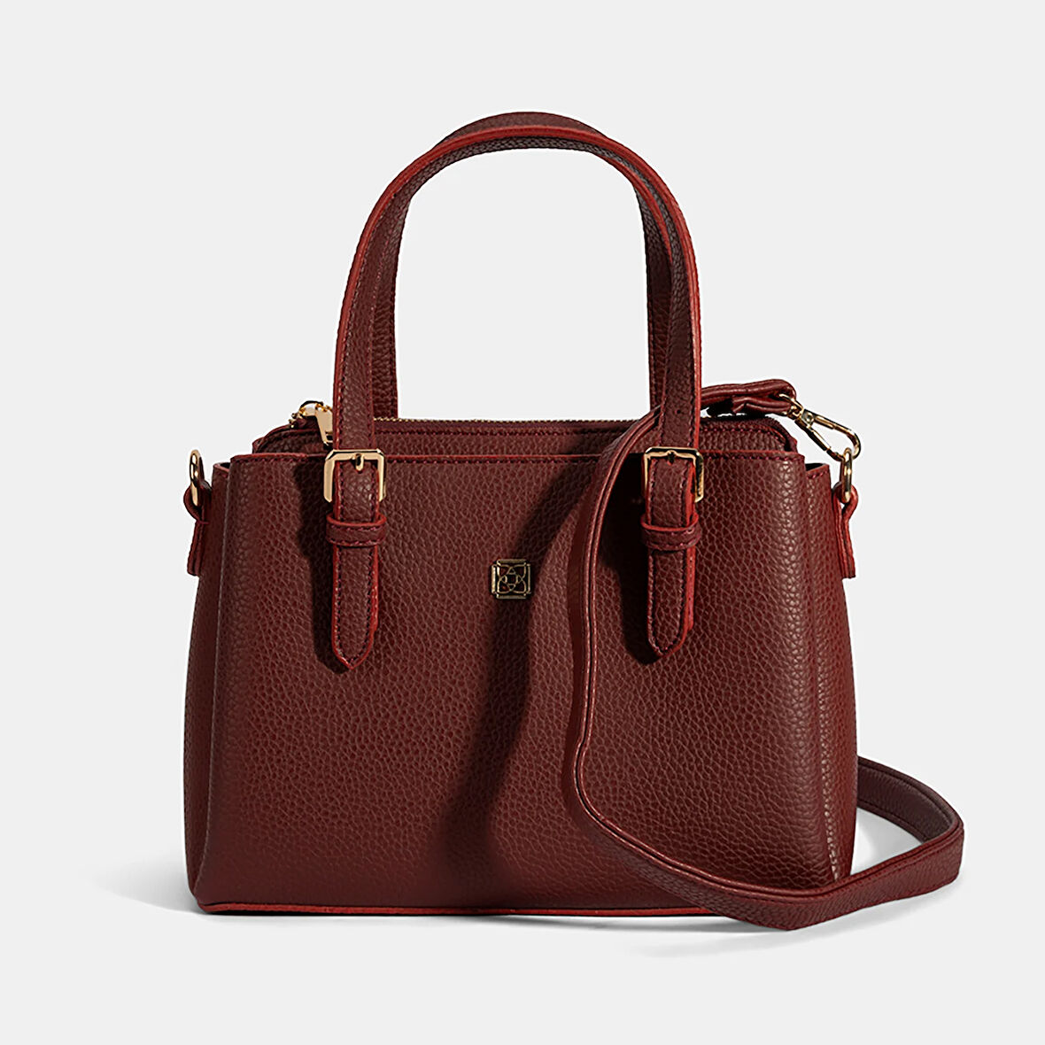 Kadın Bordo Omuz Askılı El Çantası