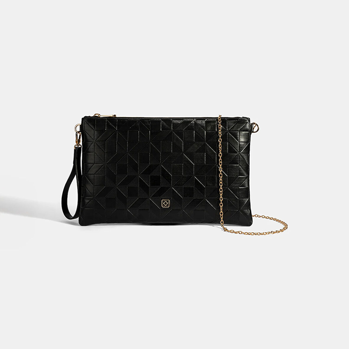 Kadın Siyah Omuz Askılı Portföy Çanta