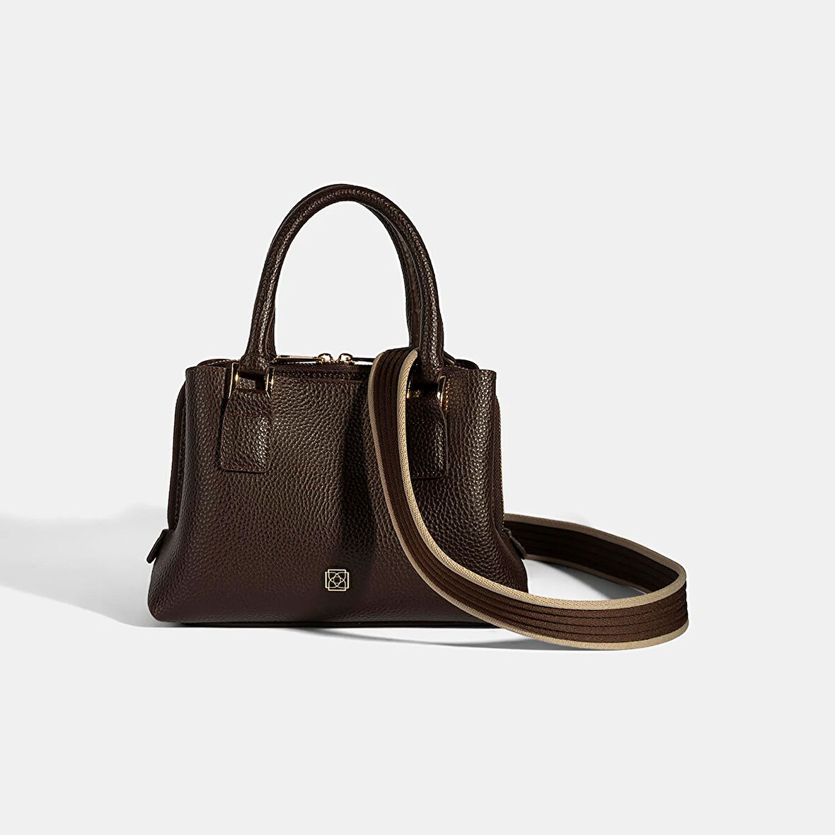 Kadın Kahve Omuz Askılı El Çantası