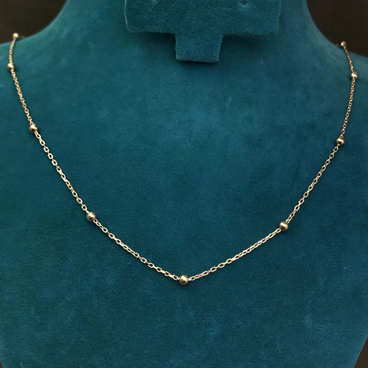 Yeni Toplu Model Rose Kaplama Bayan Gümüş Zincir